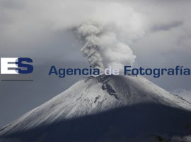 Actividad volcán Popocatépetl - ES imagen agencia de fotografía