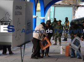 Ejército Mexicano poblados volcán Popocatépetl - ES imagen agencia de fotografía