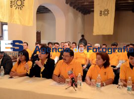 Candidatos electos del PRD en rueda de prensa  - ES imagen agencia de fotografía