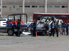 Muere policia municipal en práctica  - ES imagen agencia de fotografía