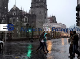 Tormenta tropical Fernando deja lluvias en la capital poblana  - ES imagen agencia de fotografía