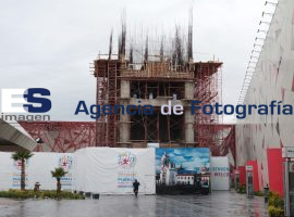 ontinúan detenidos los trabajos en el funicular en los fuertes. - ES imagen agencia de fotografía