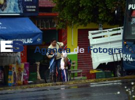 Fernand deja lluvias en la capital poblana  - ES imagen agencia de fotografía