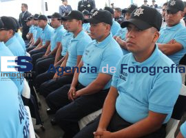 Gali y Rivera en graduación de policías  - ES imagen agencia de fotografía