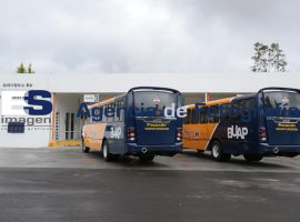 Inauguran Lobobici y Terminal de autobuses en CU de la BUAP - ES imagen agencia de fotografía