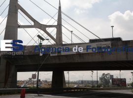 Reparan puente de Ciudad Judicial - ES imagen agencia de fotografía