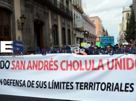 Manifestacion de habitantes de San Andrés  - ES imagen agencia de fotografía