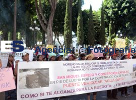 Manifestacion de San Miguel Espejo - ES imagen agencia de fotografía