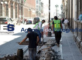 Obras de amumbrado  - ES imagen agencia de fotografía