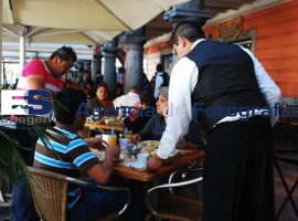 Restaurante en el zócalo de Puebla 2013 - ES imagen agencia de fotografía