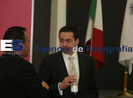 Roberto Flores Toledano, magistrado presidente del HTSJP, en el ITESM - ES imagen agencia de fotografía