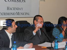 Comisión de hacienda y patrimonio municipal Presentación del Festival Internacional de T - ES imagen agencia de fotografía