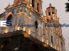 Iluminacion ciudad de Puebla - ES imagen agencia de fotografía