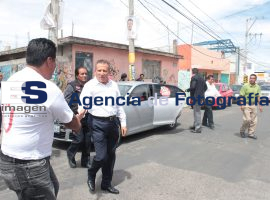 Enrique Agüera visita San Pablo Xochimehuacan - ES imagen agencia de fotografía
