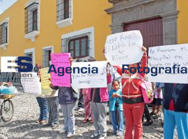 Manifestantes exigen hospital en Acajete - ES imagen agencia de fotografía