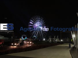 Previo a la inauguración de rueda de Observación - ES imagen agencia de fotografía