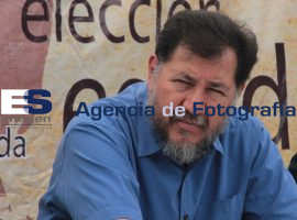 Gerardo Noroña en Foro de posicionamiento de izquierda ante una elección de estado - ES imagen agencia de fotografía