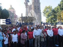 MOSUP y Antorcha se unen para manifestarse contra Gobierno Municipal.  - ES imagen agencia de fotografía