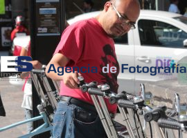 Inicia el sistema de bicicletas públicas "SMARTBIKE - ES imagen agencia de fotografía