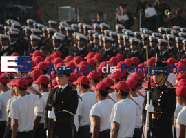 En honor al Gral Ignacio Zaragoza montan guardia en su honor - ES imagen agencia de fotografía