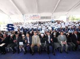 Inauguración Centro Escolar de esucación a distancia y rehabilitación centro escolar "José María Morelos y Pavón" - ES imagen agencia de fotografía