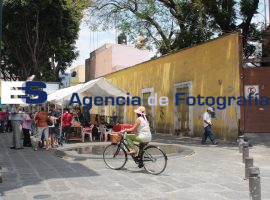 Calles de la ciudad de Puebla - ES imagen agencia de fotografía