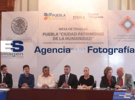 Mesa de Trabajo Puebla "Ciudad Patrimonio de la Humanidad" - ES imagen agencia de fotografía