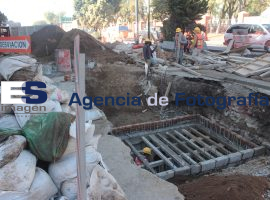 Obras  entre 12 y 14 poniente - ES imagen agencia de fotografía
