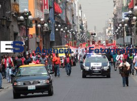 Mega Marcha de Antorcha Campesina - ES imagen agencia de fotografía