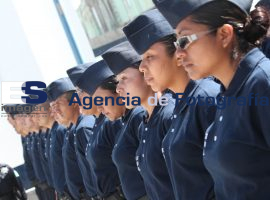 Clausura y apertura cursos de formación inicial  para la policía preventiva generación X-X1 - ES imagen agencia de fotografía
