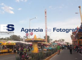 Juegos mecánicos en la Feria de Puebla - ES imagen agencia de fotografía