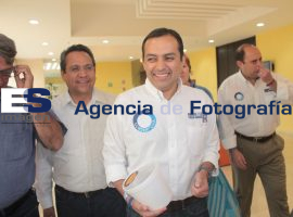 Ernesto Cordero y Juan Manuel Oliva en gira para dirigencia Nacional del PAN - ES imagen agencia de fotografía