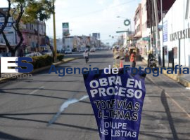 Concreto hidráulico en la 31 poniente  - ES imagen agencia de fotografía