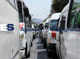 Transporte de antorcha se manifiesta  - ES imagen agencia de fotografía