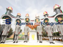 El CENCH conmemora el aniversario de los niños héroes de chapultepec - ES imagen agencia de fotografía