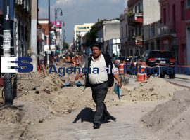 SOAPAP, obras en el centro  - ES imagen agencia de fotografía