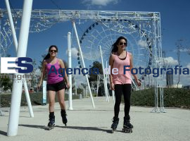 Trabajos de parque lineal en el CIS  - ES imagen agencia de fotografía