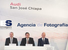 Presenta Audi México avances en San José Chiapa - ES imagen agencia de fotografía