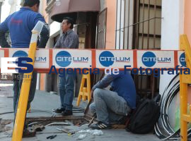 Coloca Citelum cableado subterraneo - ES imagen agencia de fotografía