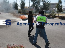Capacitan a personal de bibliotecas de la BUAP en protección civil - ES imagen agencia de fotografía