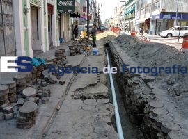 Continúan obras del SOAPAP - ES imagen agencia de fotografía