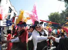 Huehues bailan en El Alto 2014 - ES imagen agencia de fotografía