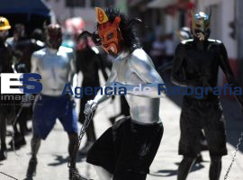 Cierre carnaval San Nicolás de los Ranchos - ES imagen agencia de fotografía