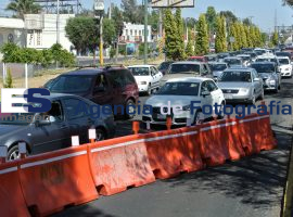 Cierran entrada a Cholula por obras  - ES imagen agencia de fotografía