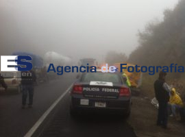 Tres muerto deja carambola en autopista Pueb-Ver. - ES imagen agencia de fotografía