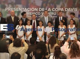 Presentación Copa Davis México vs Perú, - ES imagen agencia de fotografía