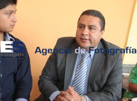 Arturo Espinoza manifiesta su apoyo a Gustavo Madero - ES imagen agencia de fotografía