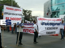 Manifestación a favor de Leopoldo  - ES imagen agencia de fotografía