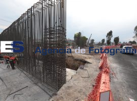 Avanza construcción de viaducto Cholula - ES imagen agencia de fotografía