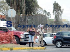 Excavación profunda en el distribuidor vial de cholula  - ES imagen agencia de fotografía